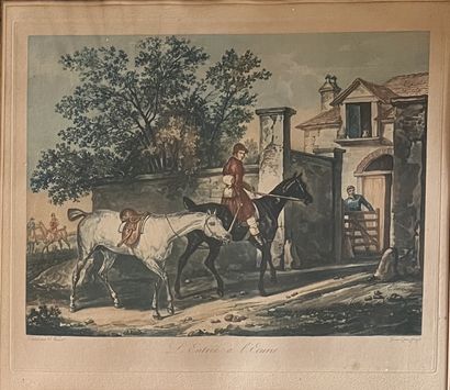 After Carle VERNET, engraved by JAZET. The...