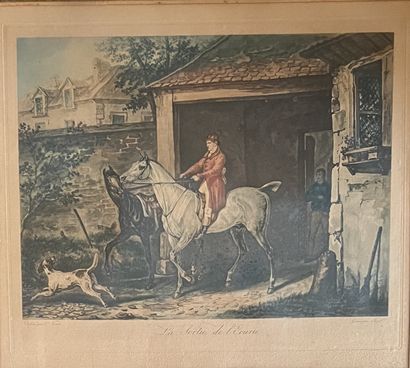 After Carle VERNET, engraved by JAZET. The...