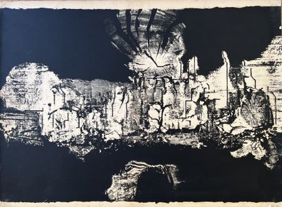 VACHERON*** : WITHOUT TITLE. Lithograph in...