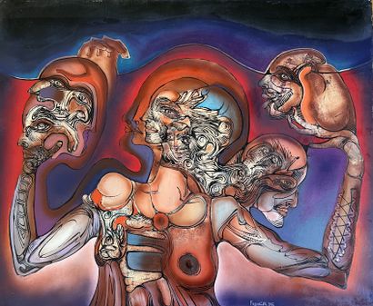 Denis FADIER (born in 1949): UNTITLED, 75....
