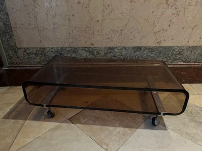 Michel DUMAS and ROCHE BOBOIS. Low table...