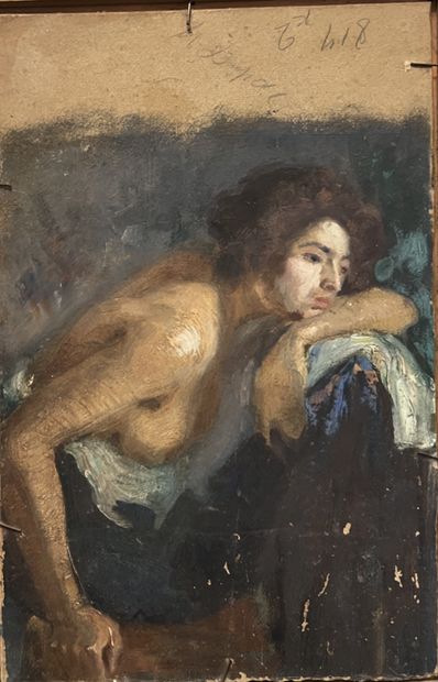 Andrée DU PAC (1891-1966) ? PORTRAIT OF A...