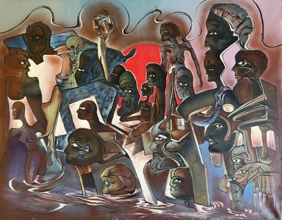 Denis FADIER (born in 1949): UNTITLED, 75....