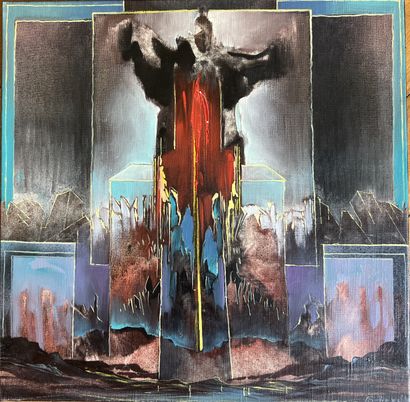 Denis FADIER (born 1949): UNTITLED, [19]86....