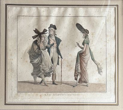 Pair of engravings in colors after Carl VERNET,...
