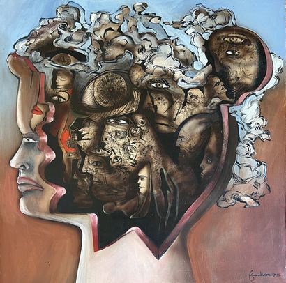 Denis FADIER (born in 1949): UNTITLED, 75....