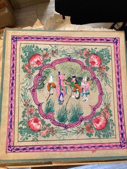 CHINE, Canton - XXe siècle.
Set of three...