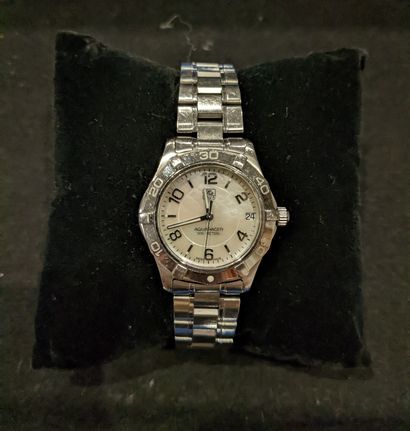 TAG HEUER Aquaracer 300 steel ladies' wristwatch....