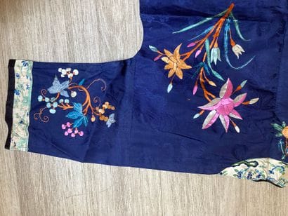 CHINE - Vers 1900.
Set of four women's jackets...