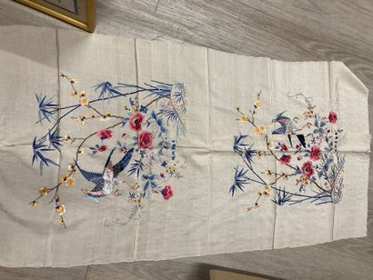 CHINE, Canton - XXe siècle.
Set of thirteen...