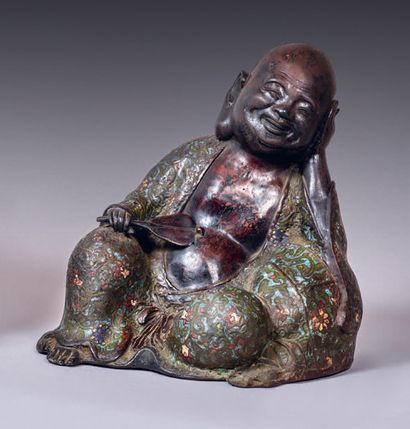 JAPON - Époque MEIJI (1868- 1912).
Hotei...