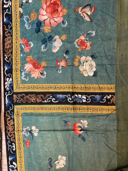 CHINE - Vers 1900.
Set of two rectangular...