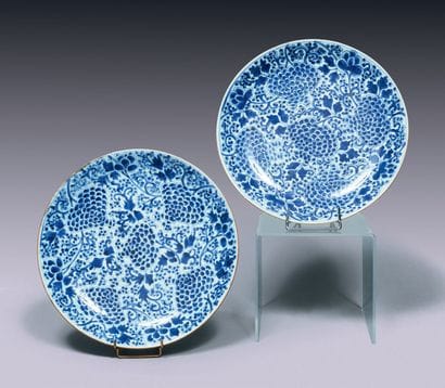 CHINE - Epoque KANGXI (1662- 1722).
Paire...