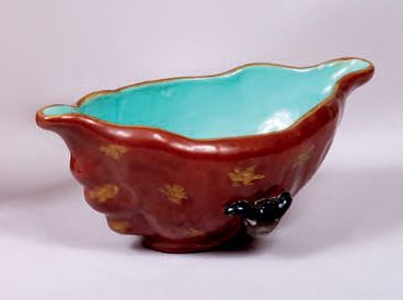 CHINE - XIXe siècle.
Coupe en porcelaine...