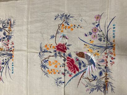 CHINE, Canton - XXe siècle.
Set of thirteen...