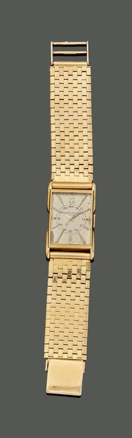 Wristwatch in 18K (750) yellow gold. The...