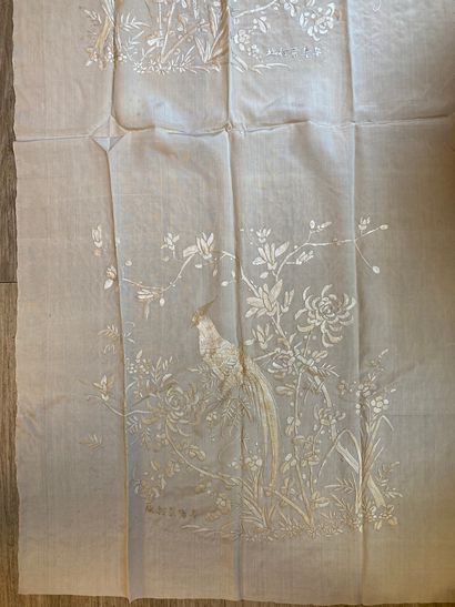 CHINE, Canton - XXe siècle.
Set of ten rectangular...