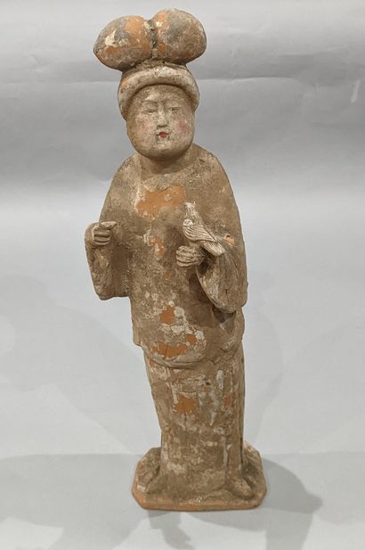 
CHINE - Epoque TANG (618-907). Mingqi en...