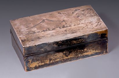 JAPON - Époque MEIJI (1868-1912).
Rectangular...
