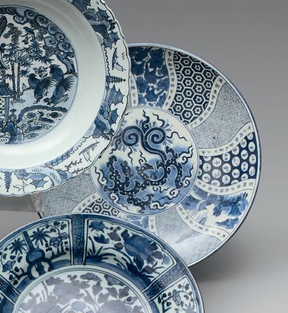 JAPON - Epoque MEIJI (1868-1912).
Grand plat...