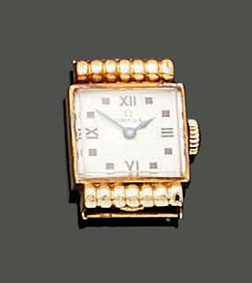 Lady's watch in 18K (750) yellow gold, the...