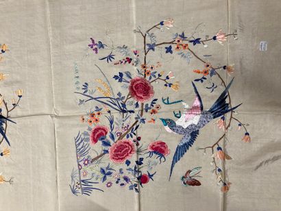 CHINE, Canton - XXe siècle.
Set of thirteen...