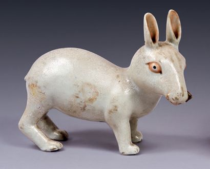 CHINE - Début du XIXe siècle.
Statuette en...