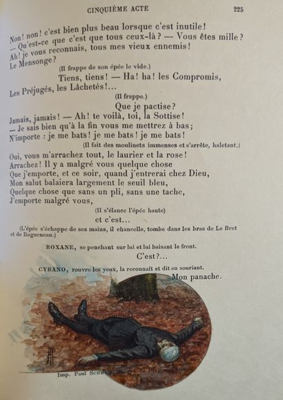 ROSTAND (Edmond).
 Cyrano de Bergerac.
Charpentier...