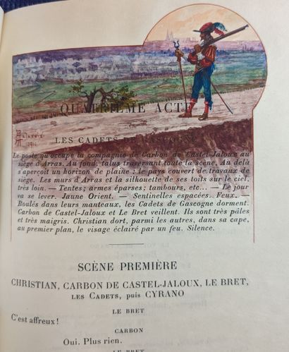 ROSTAND (Edmond).
 Cyrano de Bergerac.
Charpentier...