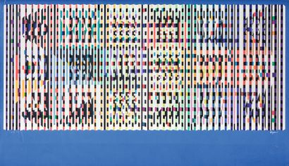 Yaacov AGAM (né en 1928) :
PAAM II, 1975.
Sérigraphie,...