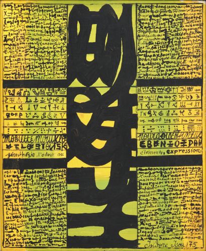 Isidore ISOU (1925-2007) : LES SPECTACLES...