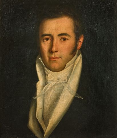 French school of the XIXth century: 
PORTRAIT...