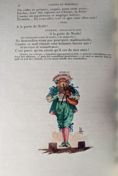 ROSTAND (Edmond).
 Cyrano de Bergerac.
Charpentier...