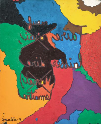 Maurice LEMAITRE (1926-2008) : OBJECTION...