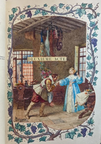 ROSTAND (Edmond).
 Cyrano de Bergerac.
Charpentier...