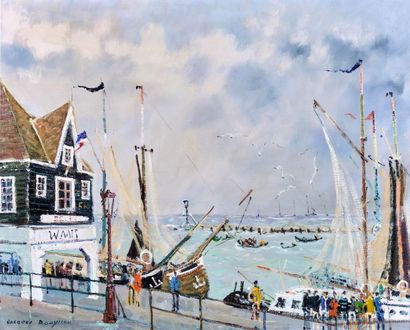 Jacques BOUYSSOU (1926-1997) : VOLENDAM,...