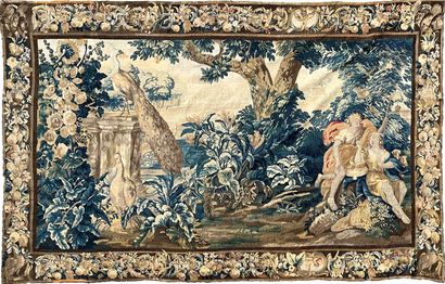 Important tapestry Verdure probably representing...