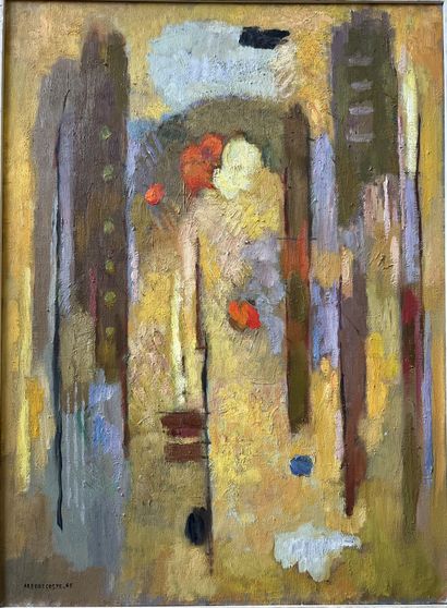 Albert COSTE (1896-1985) : CAPRICE III, 1965....