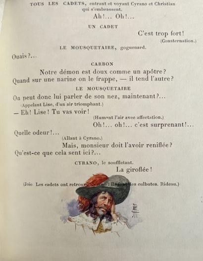 ROSTAND (Edmond).
 Cyrano de Bergerac.
Charpentier...