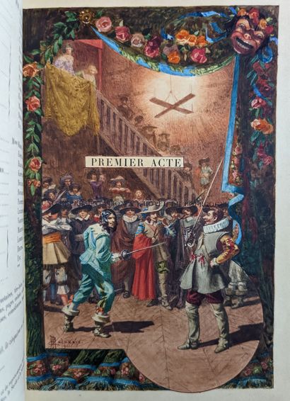 ROSTAND (Edmond).
 Cyrano de Bergerac.
Charpentier...