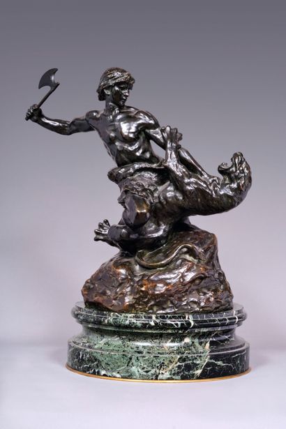 FRANGIPANE, early 20th century. Fight of...