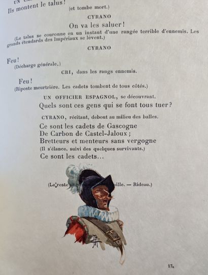 ROSTAND (Edmond).
 Cyrano de Bergerac.
Charpentier...