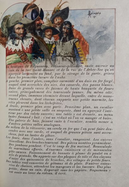 ROSTAND (Edmond).
 Cyrano de Bergerac.
Charpentier...