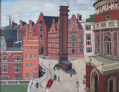 Henri Clément SERVEAU (1886-1972) : VILLE...