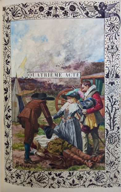 ROSTAND (Edmond).
 Cyrano de Bergerac.
Charpentier...