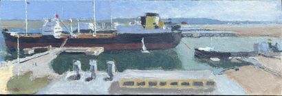 Joseph INGUIMBERTY (1896-1971) : BATEAU A...