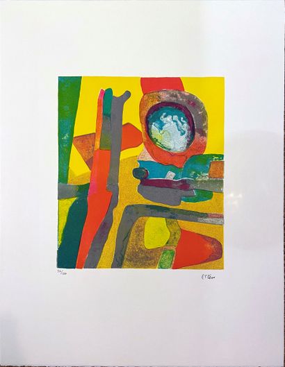 Maurice ESTEVE (1904-2001) :
SANS TITRE (JAUNE,...