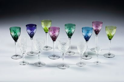 Crystal factory of SAINT LOUIS. Part of service...