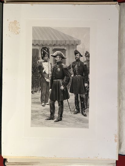 JADIN (Louis Godefroy). House of the emperor....