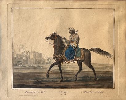 Pair of engravings in colors after Horace...